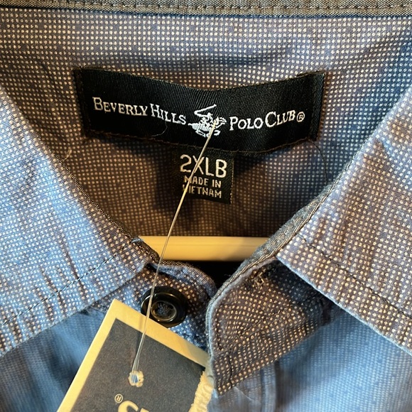 Men’s Beverly Hills polo club new with tag shirt - Picture 2 of 4